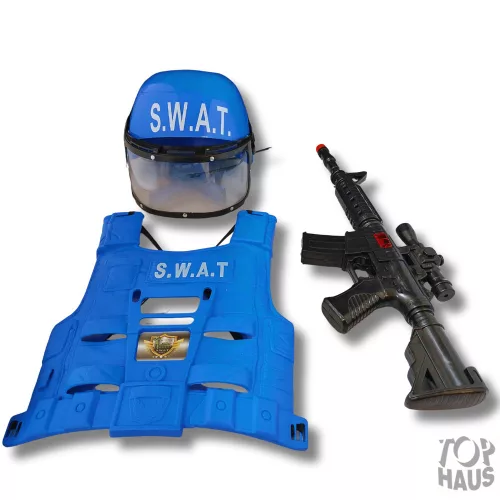SWAT komandós jelmez szett