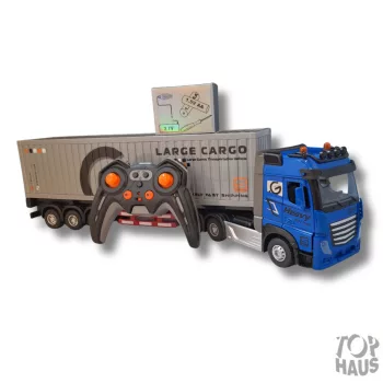   1 : 24 9 utas RC kamion fény és hang effektel akkumlátoros