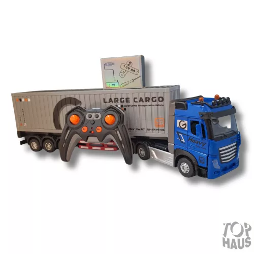 1 : 24 9 utas RC kamion fény és hang effektel akkumlátoros