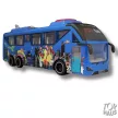  1 : 16 Graffitis busz fény és hang effektel  nyitható ajtóval