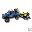 Off road terepjáró motorral és quaddal fény és hang effekt