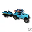 Off road terepjáró jetskivel szörfökkel biciklivel fény és hang effekt