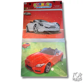 Sport autó puzzle