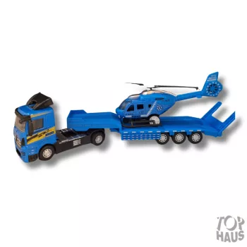 Helikopter szállító kamion fém 4 féle