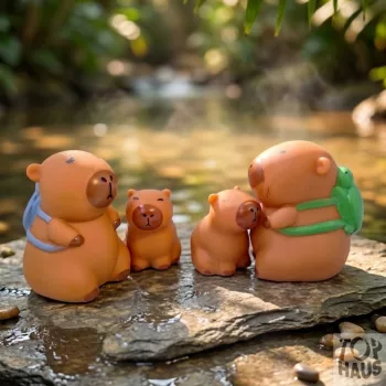Capybara család gumi
