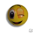 Smiley PU labda  6,3 cm
