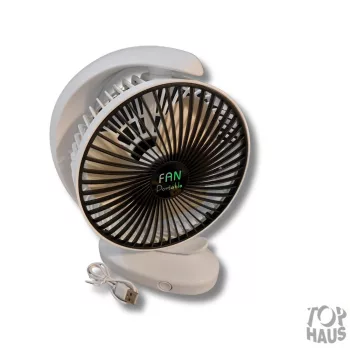 Elemes műanyag kézi ventilátor motorral