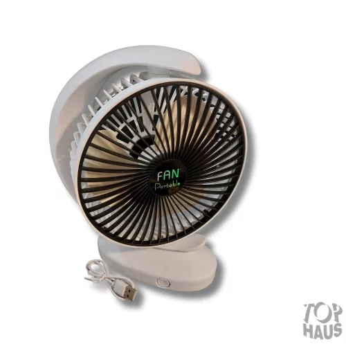 Elemes műanyag kézi ventilátor motorral