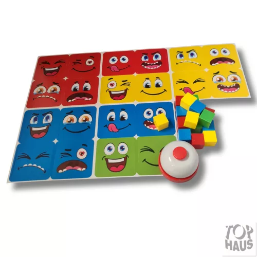 Műanyag kocka forgató  társasjáték