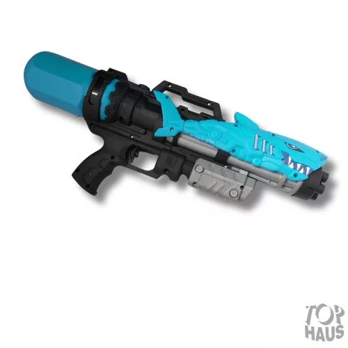 Cápás vizipuska pumpás  40 cm