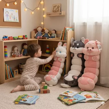 Plüss ölelőpajtás 65 cm-es 