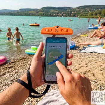Műanyag vízálló telefontok