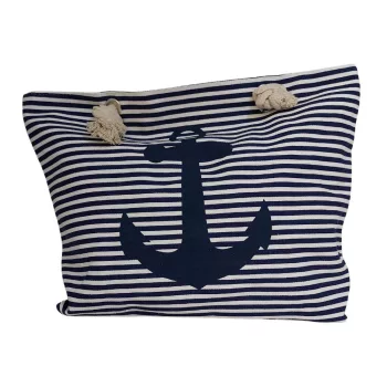 Strandtáska csíkos horgonyos