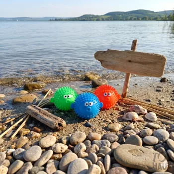 Műanyag nem fújható labda szett