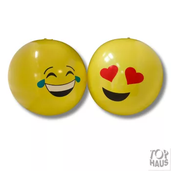 Fújható strandlabda Smiley