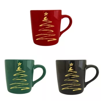 Fényes Bögre, Arany Fenyő Mintával