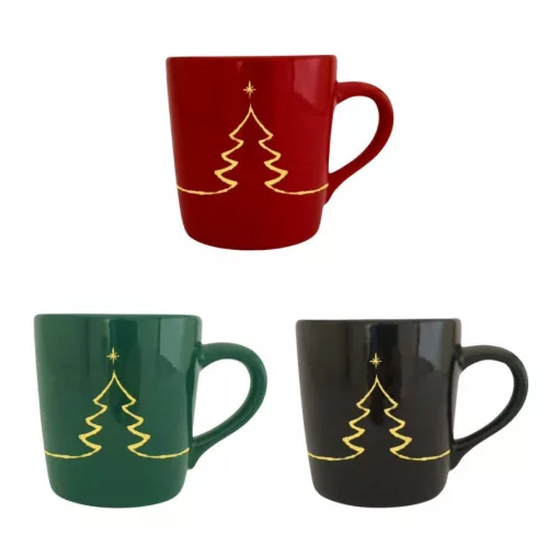 Fényes Bögre, Arany Fenyő Mintával