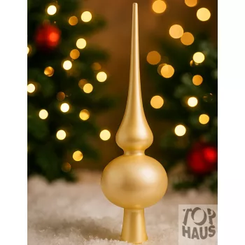 Csúcsdísz 29 Cm Arany