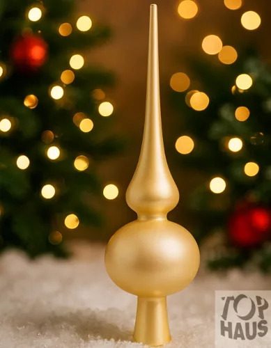 Csúcsdísz 29 Cm Arany